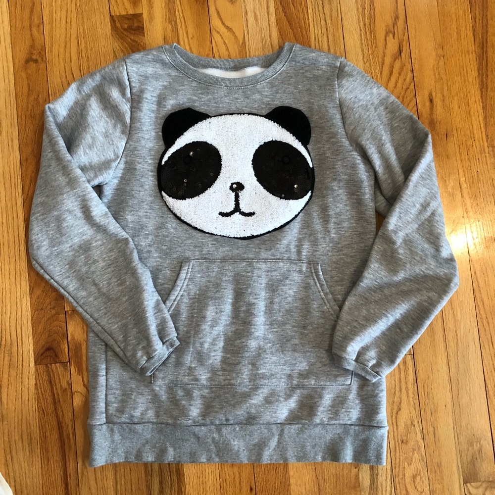 Panda sweatshirt w pockets